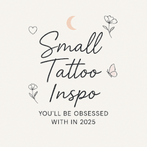 Small Tattoo Inspo written in the middle