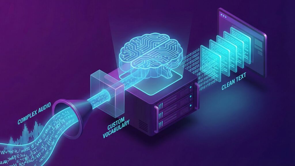 Vatis Tech Custom Models training for industry specific jargon.
